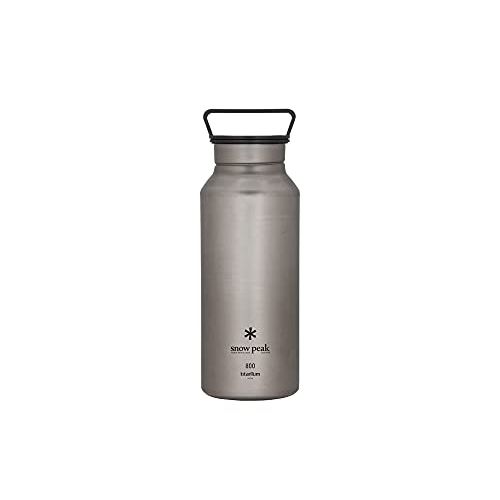  Snow Peak Ti Aurora Bottle, Titanium, 27 fl oz, TW-800