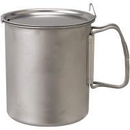 Snow Peak - Trek 700 SCS-005T - 0.7L Japanese Titanium Pot, Ultralight and Compact for Backpacking and Camping, Made in Japan, Lifetime Product Guarantee, Titanium