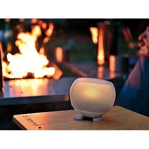  Snow Peak Hozuki Lantern - Battery-Powered Light for Desk & Camp Table with Hanging Hook - 5.8 oz - Snow