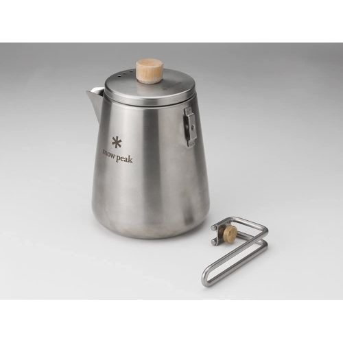  Snow Peak Field Barista Kettle - Modeled After Professional Barista Tools - 5.9 x 5.5 x 4.13 in