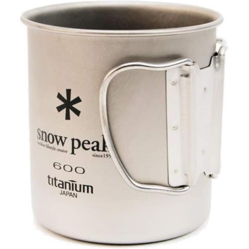  Snow Peak Titanium Single Wall Cup 600