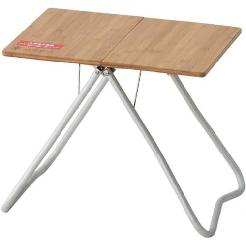  Snow Peak Bamboo My Table, LV-034TR, Designed in Japan, for Indoor Outdoor Use, Lifetime Product Guarantee