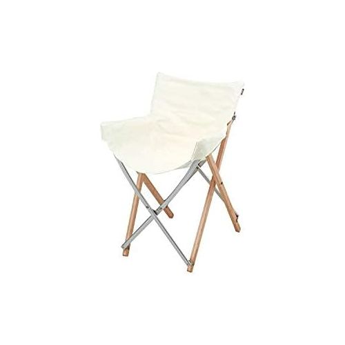  Snow Peak Bamboo Chair, LV-085, Designed in Japan, Made of Canvas and Bamboo, for Indoor Outdoor Use, White