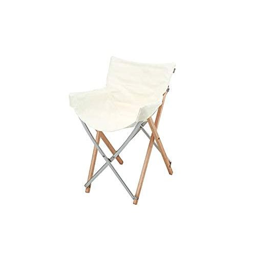  Snow Peak Bamboo Chair, LV-085, Designed in Japan, Made of Canvas and Bamboo, for Indoor Outdoor Use, White