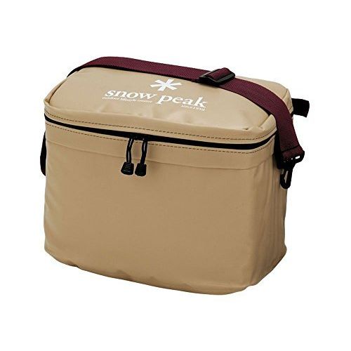  Snow Peak Soft Cooler 18 - Keeps Drinks Cold and Food Fresh - 4.75 Gal, 11.5 x 9.5 x 9 in