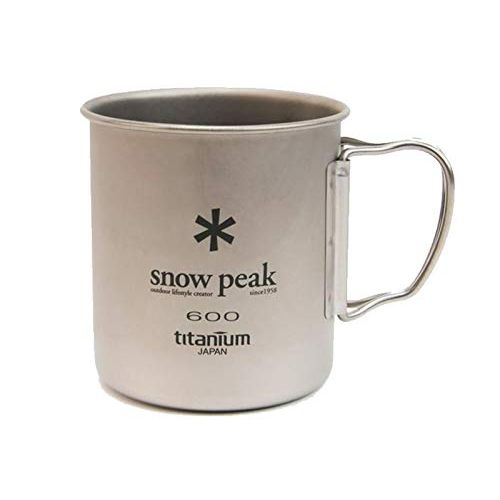  Snow Peak Titanium Single Wall Cup 600