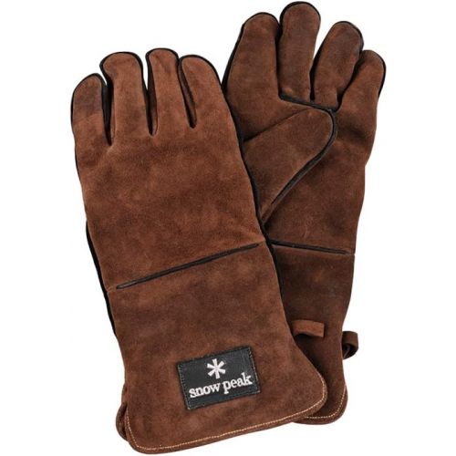  Snow Peak Snow peak (snow peak) Fireside glove Brown UG-023BR