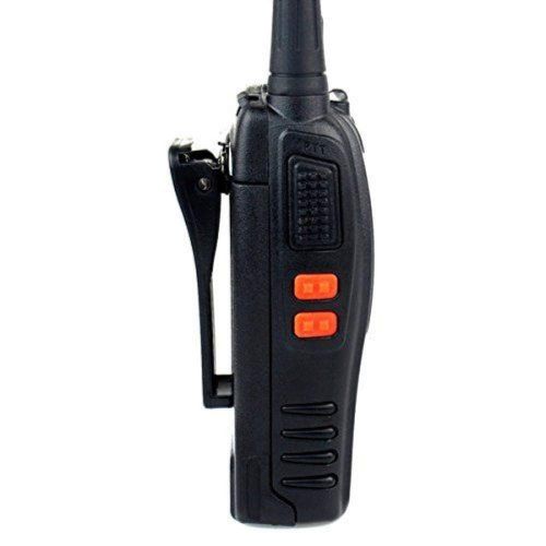  Snow Shop Everything 2X Walkie Talkie UHF 400-470MHz 3W 16CH Single Band w Earpiece 2 Way Radio