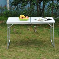 Snow Shop Everything 3FT Portable Aluminium Folding Foldable Table Camping Outdoor Picnic BBQ Wedding