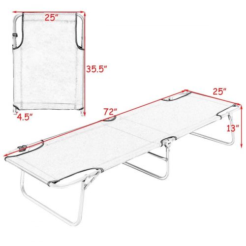  Snow Shop Everything Comfort and Efficiency Portable Foldable Camping Bed Army Military Camping Cot for Those Hitting the Tents Ideal for Family Reunions, Picnics, Camping Trips, Fishing, Buffets or Ba