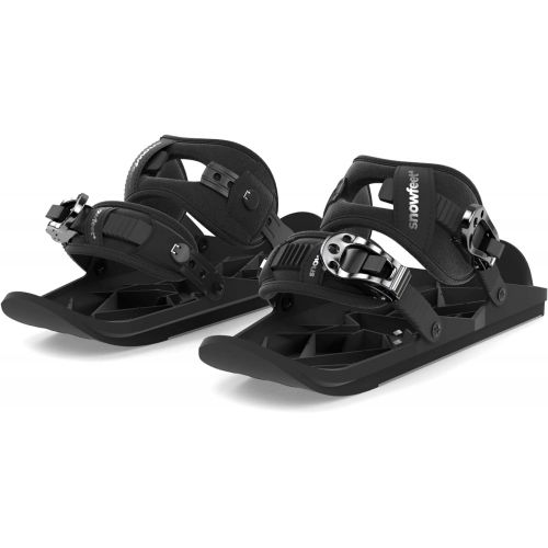  [아마존베스트]Snowfeet X - Mini Ski Skates for Snow The Short Skiboard Snowblades The Real Original