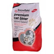 Snowflake Premium Woodbased Cat Litter - FSC Snowflake Premium Woodbased Cat Litter, 15 Litre