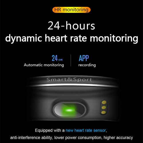  Snowns Fitness Tracker Smart Wristband Heart Rate Sleep Blood Pressure Monitor Pedometer Ip68 Waterproof IPS Screen Sports Watch