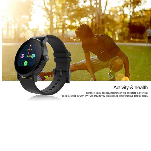  Snowns Fitness Tracker Smart Watch IP54 Waterproof Heart Rate Sleep Monitor Pedometer Smart Wristband Compatible Android4.4 Ios7.0 The Above