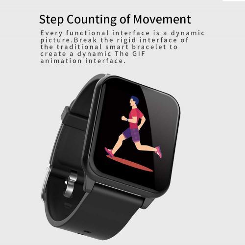  Snowns Fitness Tracker Smart Watch Ip67 Waterproof Heart Rate Monitor and Sleep Monitor Calorie Step Counter Compatible Android iOS