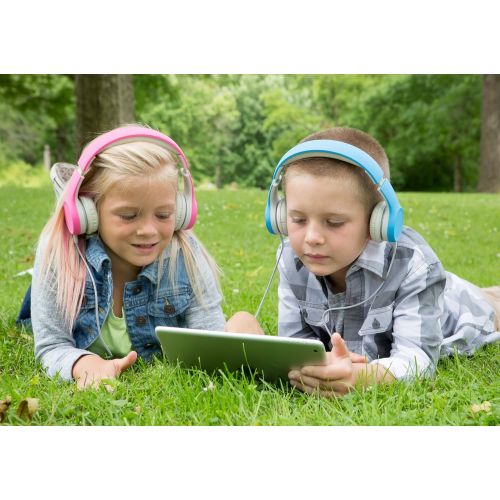  [아마존베스트]Snug Play+ Kids Headphones Volume Limiting and Audio Sharing Port (Aqua)