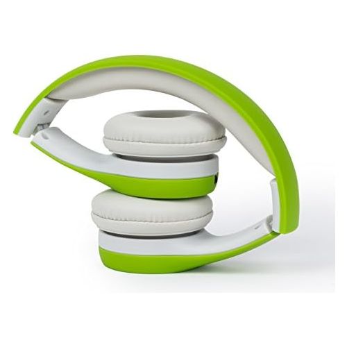  [아마존베스트]Snug Play+ Kids Headphones Volume Limiting and Audio Sharing Port (Green)