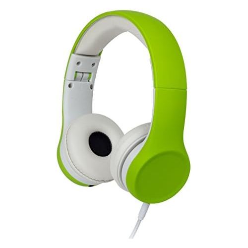  [아마존베스트]Snug Play+ Kids Headphones Volume Limiting and Audio Sharing Port (Green)