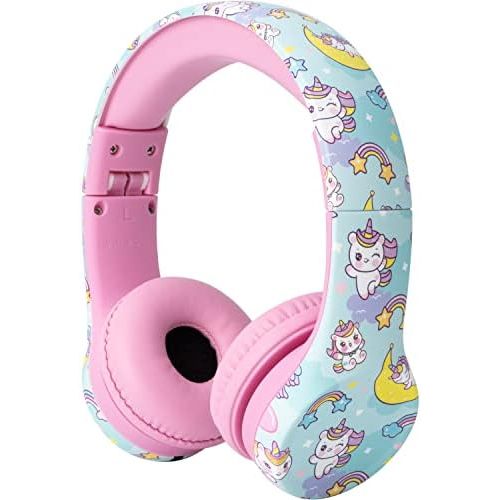  Snug Play+ Kids Headphones with Volume Limiting for Toddlers (Boys/Girls) - Unicorns