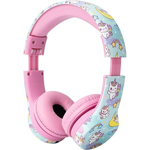  Snug Play+ Kids Headphones with Volume Limiting for Toddlers (Boys/Girls) - Unicorns