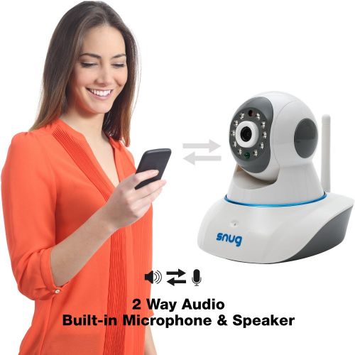  Snug Baby Monitor v2 - WiFi Video Camera with Audio for iPhoneSamsung