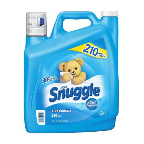  Snuggle Blue Sparkle Fabric Softener (210 Loads, 168 oz.) (6-Pack)