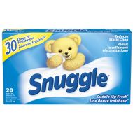 Snuggle Fabric Softner Dryer Sheets, Cuddle Up Fresh Scent - 480 Count