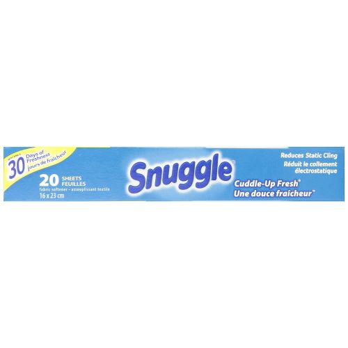  Snuggle Fabric Softner Dryer Sheets, Cuddle Up Fresh Scent - 480 Count