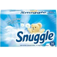 Snuggle Fabric Softener Sheets, Blue Sparkle with Cuddle Up Fresh scent , Case Pack, Six - 120 Sheet Boxes (720 Sheets)