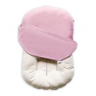 Snuggle me Snuggle Me Organic | Patented Sensory Lounger for Baby | Organic Cotton, Virgin Fiberfill | Bloom