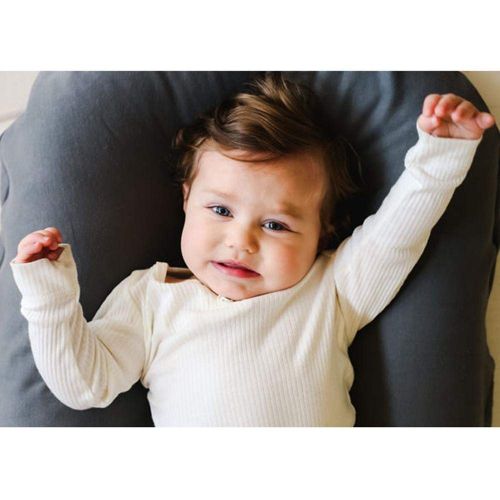  Snuggle me Snuggle Me Organic | Patented Sensory Lounger for Baby | organic cotton, virgin polyester fill