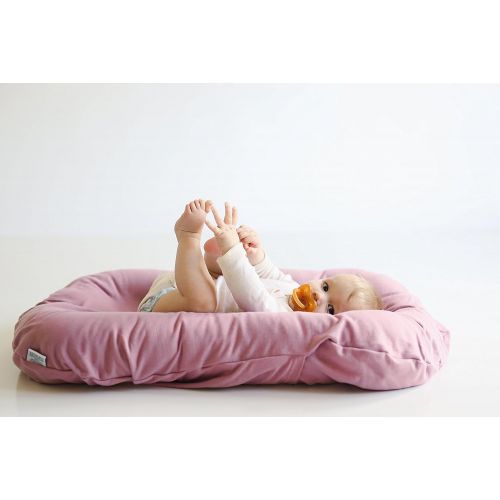  Snuggle me Snuggle Me Organic | Patented Sensory Lounger for Baby | organic cotton, virgin polyester fill