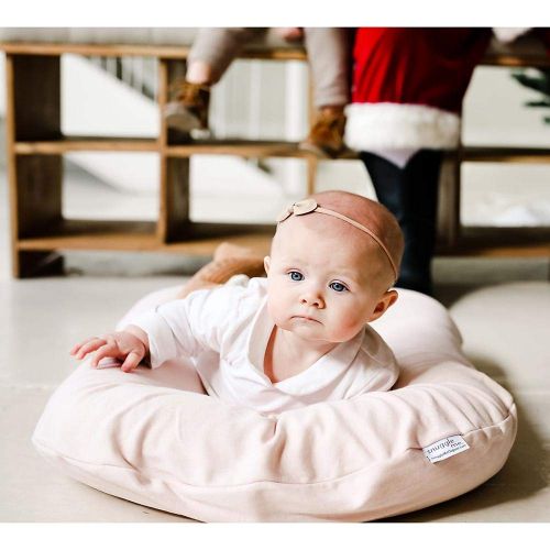  Snuggle me Snuggle Me Extra Organic Cotton Cover for The Snuggle Me Infant Padded Loungers with Center Sling, Moss