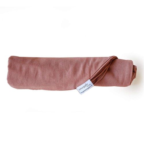  Snuggle me Snuggle Me Organic | Patented Sensory Lounger for Baby | Organic Cotton, Virgin Fiberfill | Linen Collection | Rosewood