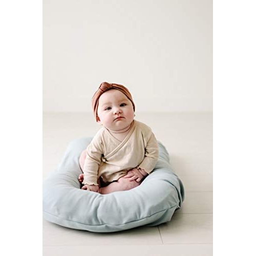  [아마존베스트]Snuggle me Snuggle Me Extra Organic Cotton Cover for The Snuggle Me Infant Padded Loungers with Center Sling, Skye