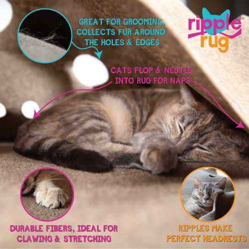  SnugglyCat The Ripple Rug Cat Activity Play Mat