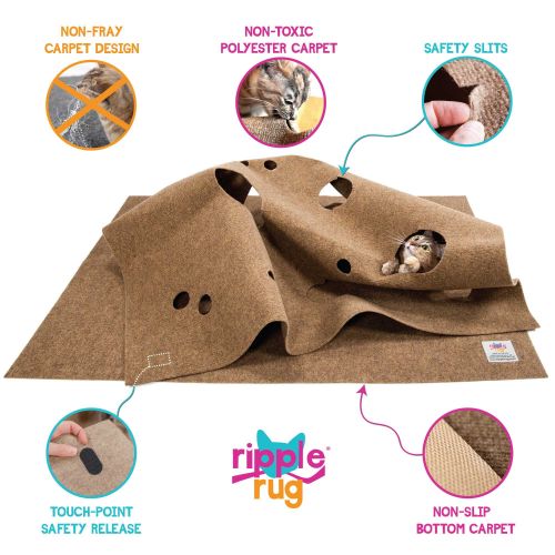  SnugglyCat The Ripple Rug Cat Activity Play Mat