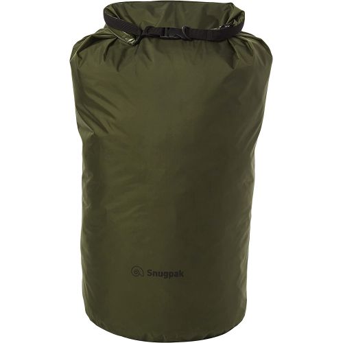  Snugpak Dri-Sak, Waterproof Storage Bag with Roll and Clip Seal, Medium, Olive