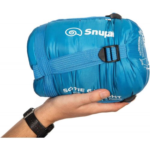  SnugPak Softie 6 Twilight Lh Zip Sleeping Bag, Blue