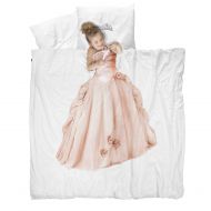 Snurk Duvet Cover Set Duvet Cover with Pillowcase  100% Cotton Duvet Cover and Pillow Case Set for Kids  Soft Cover Bedding for Your Little One  Life-Size Princess for Queen/Ful
