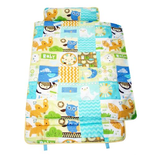  [아마존베스트]SoHo Designs SoHo Kids Extra Roomy Nap Mat, Owl Friends