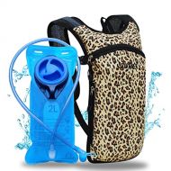 SoJourner Bags Sojourner Hydration Pack Backpack - 2L Water Bladder Included for Festivals, Raves, Hiking, Biking, Climbing, Running and More