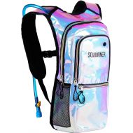 SoJourner Bags Sojourner Rave Hydration Pack Backpack - 2L Water Bladder Included for Festivals, Raves, Hiking, Biking, Climbing, Running and More (Medium)