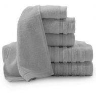 Sobel At Home Pure Elegance 100 Percent Turkish Cotton 6-Piece Luxury Towel Set Collection