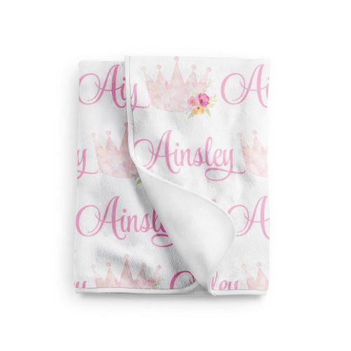  Sobilar Monogram Baby Blanket Personalized Baby Blanket Swaddle Receiving Blanket