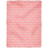 Sobilar Baby Girl Blanket - Personalized Swaddle Blanket - Custom Baby Blanket