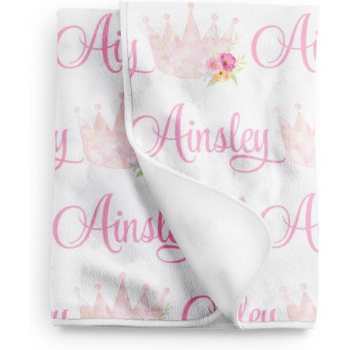  Sobilar Monogram Baby Blanket Personalized Baby Blanket Swaddle Receiving Blanket