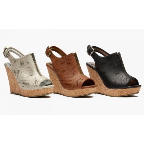  Sociology Womens Cork Platform Wedges (Sizes 7.5, 9.5, 10)