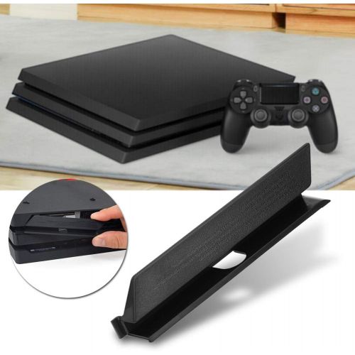  Socobeta Hard Drive Cover for PS4 Black Plastic HDD Hard Drive Slot Cover Door Flap for PS4 Pro Console