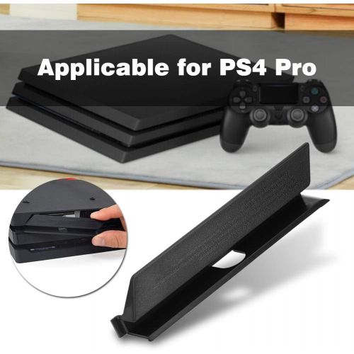  Socobeta Hard Drive Cover for PS4 Black Plastic HDD Hard Drive Slot Cover Door Flap for PS4 Pro Console